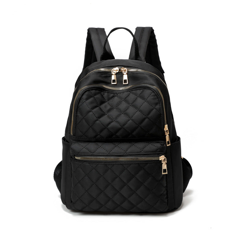 Quilted Zippered Backpack Stornfield
