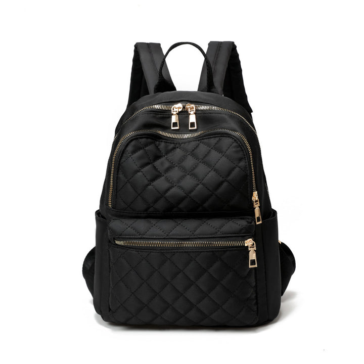Quilted Zippered Backpack Stornfield