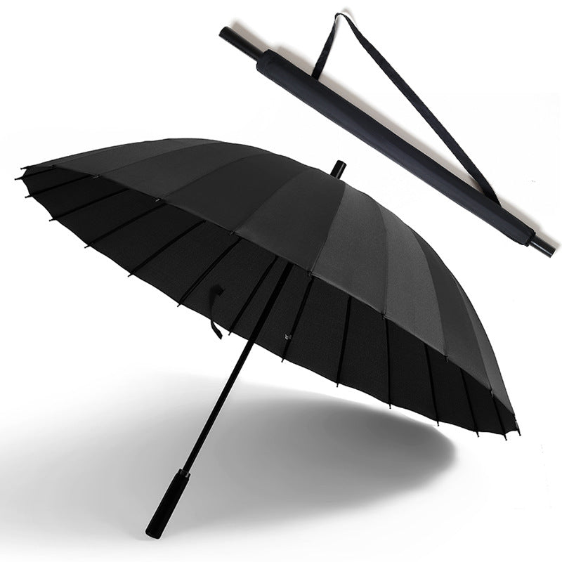 Women's automatic folding umbrella with ergonomic handle and windproof technology Stornfield