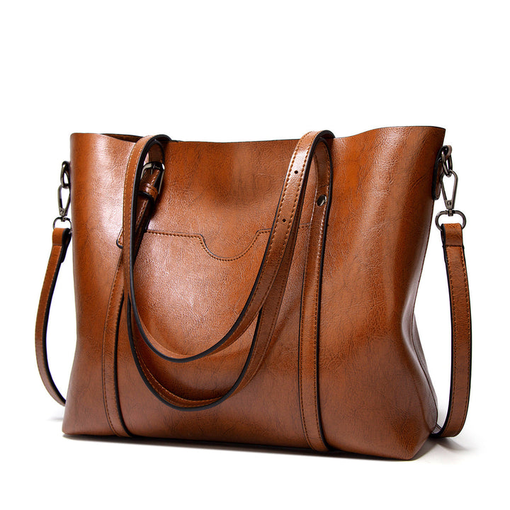 Stornfield | Elegant leather handbag with handmade details