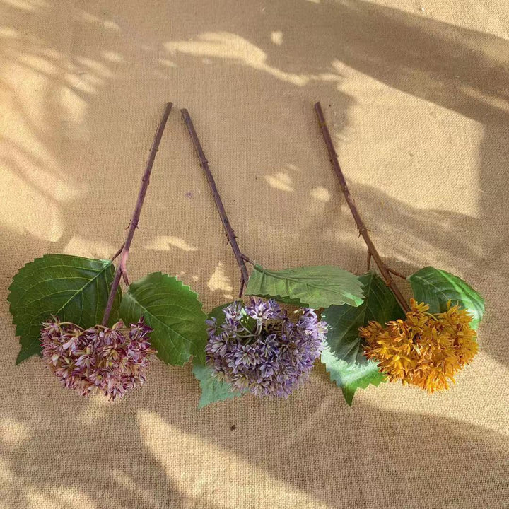 Lifelike Floral Decorative Stem
