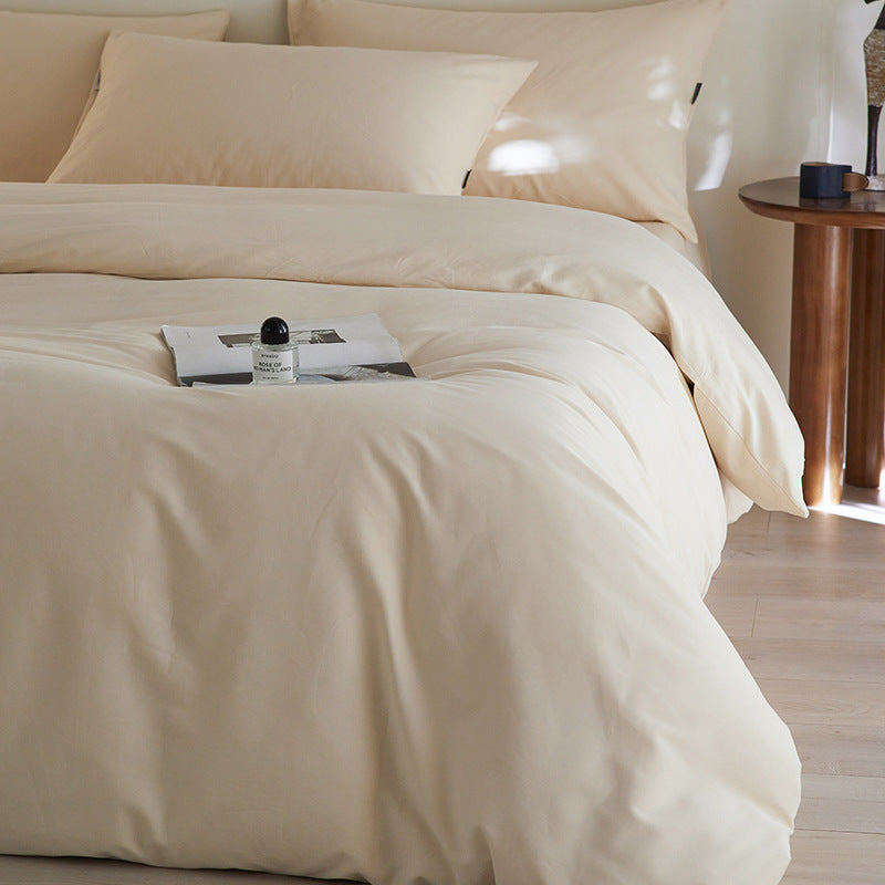 Brushed Cotton Bedding Set, 100 Thread Count