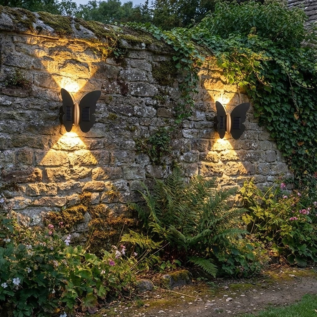 Butterfly Life Solar Powered Outdoor Lamp | Stornfield