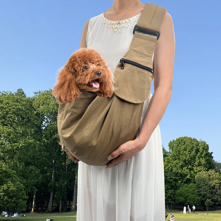 Pet Messenger Bag made of Canvas, Waterproof