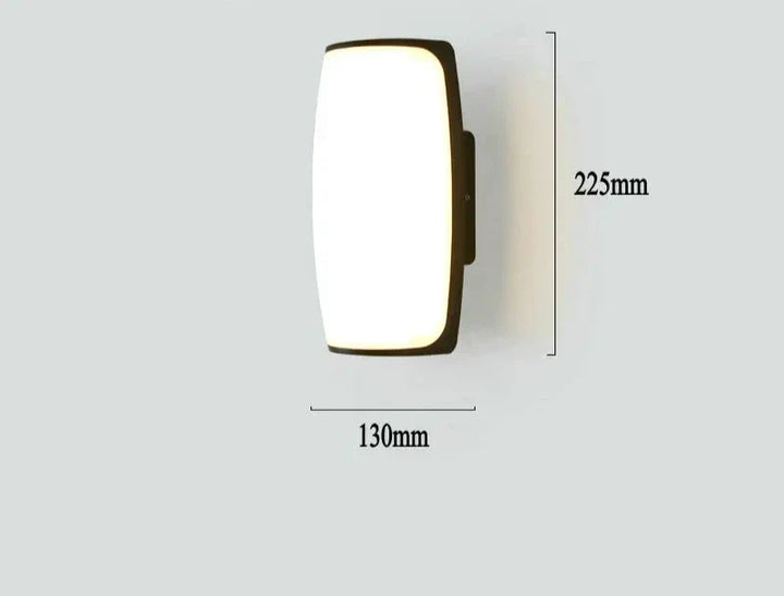 Waterproof LED Wall Light for Outdoors – Energy-Efficient Lighting for Garden and Terrace | Stornfield