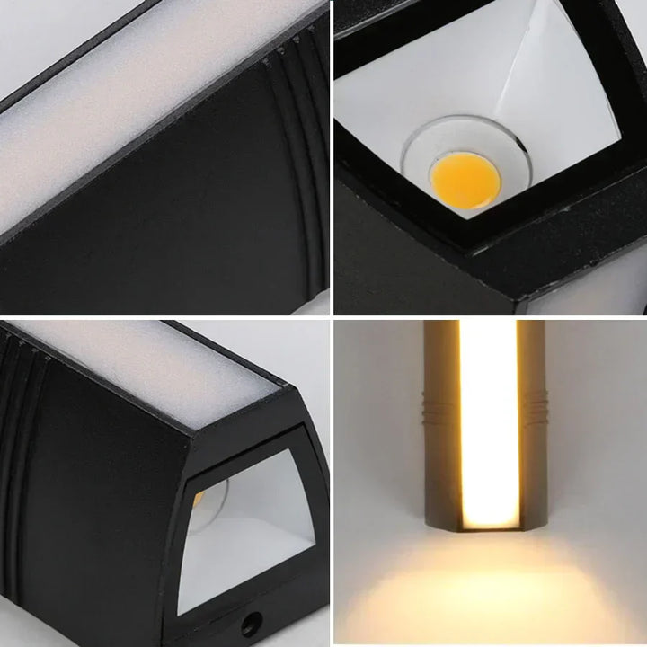 Stylish LED outdoor wall lamp | Stornfield