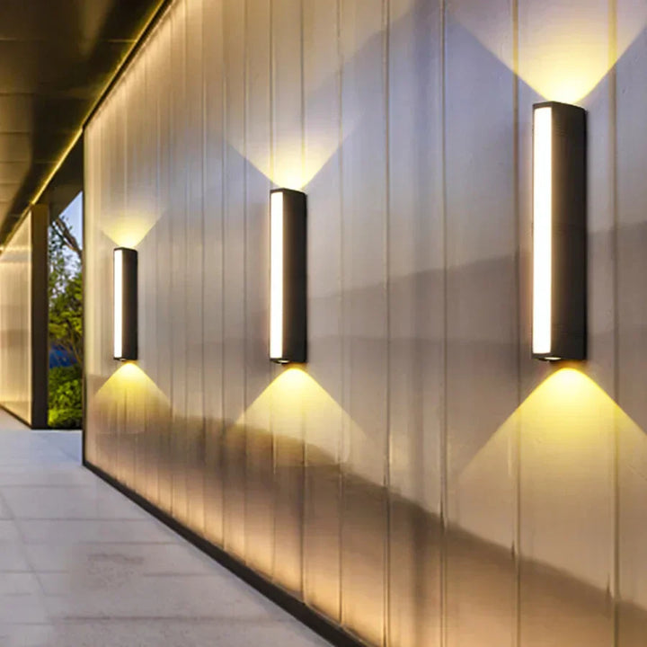Waterproof LED Wall Lamp for Outdoors - GlowGuard, Energy Efficient and Weather Resistant, Ideal for Patio and Garden | Stornfield
