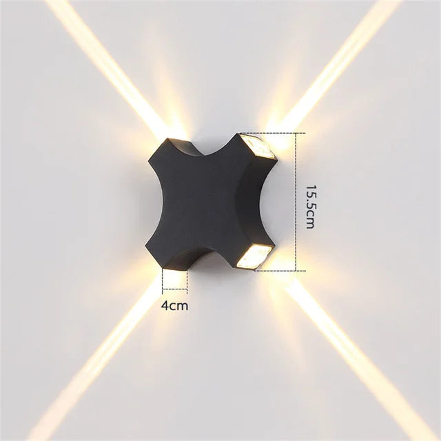 Modern LED garden wall lamp for outdoors – Weatherproof, energy-saving & decorative lighting | Stornfield