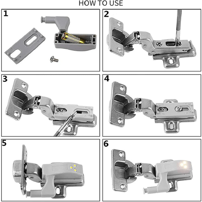 Hinged LED Lights | Stornfield