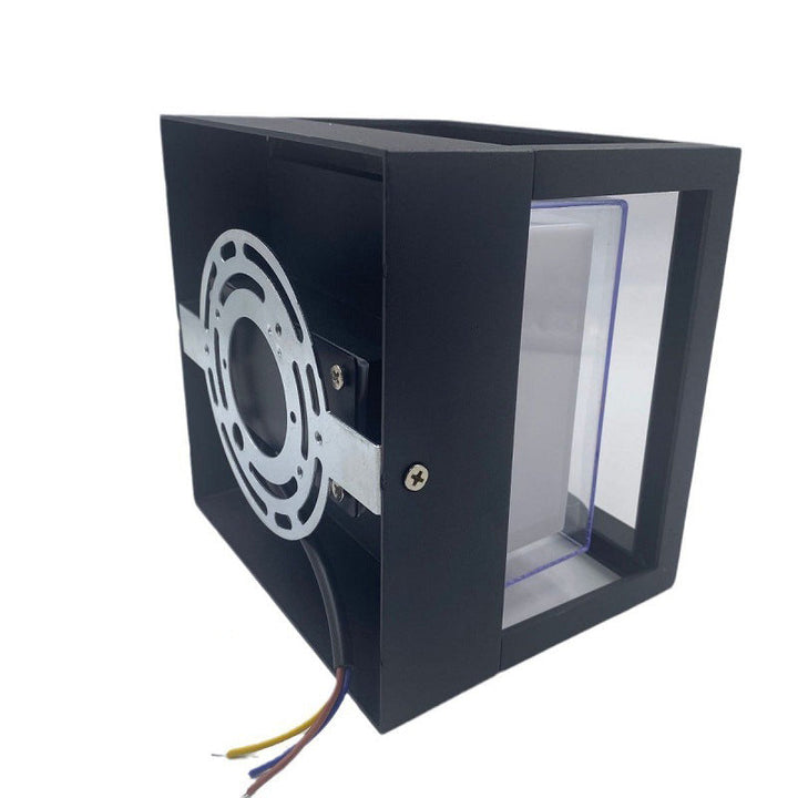 Modern Minimalist Waterproof Square Aluminum Acrylic LED Outdoor Wall Sconce Lamp For Garden | Stornfield