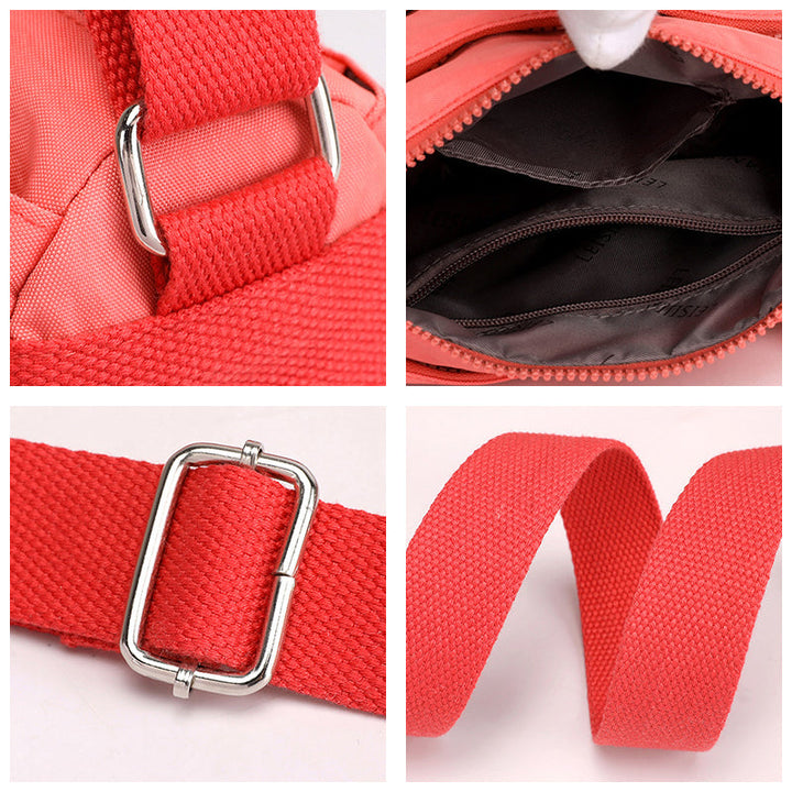 Women's Casual Multi-layer Fashionable Simple Shoulder Bag Made of Nylon | Stornfield