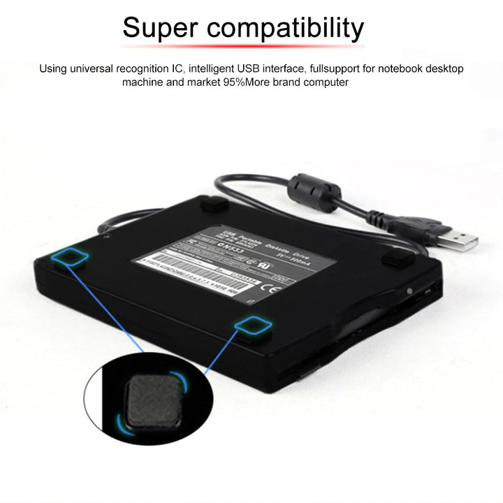 3.5" External Floppy Disk Drive | Stornfield