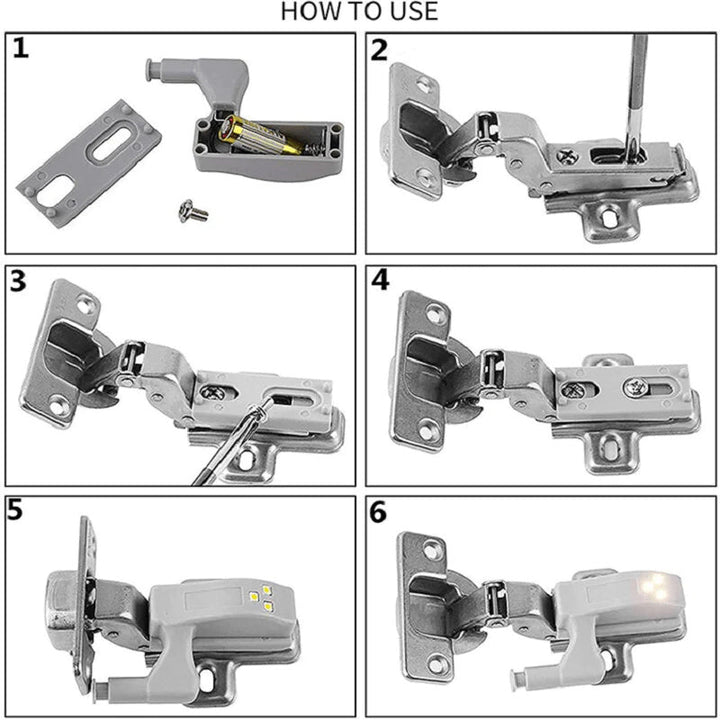 Swiveling LED lights | Stornfield