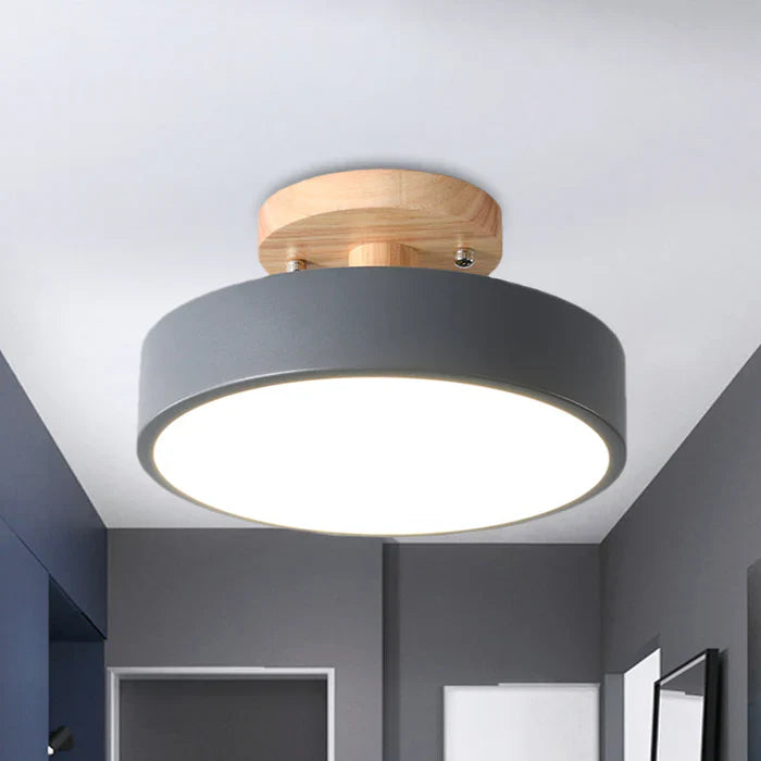 Scandinavian LED Ceiling Lamp - NordWood | Stornfield