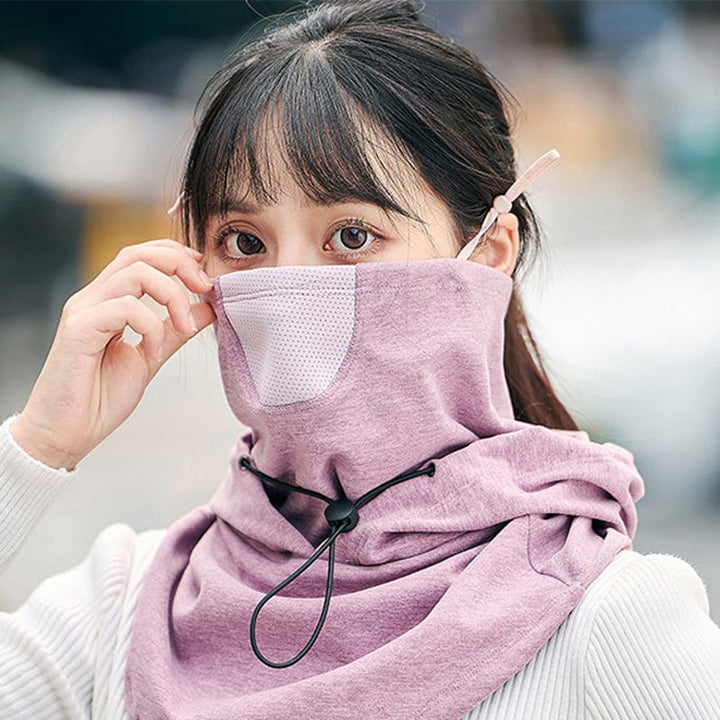 Hooded Face Mask with Neck Warmer for Cycling | Stornfield
