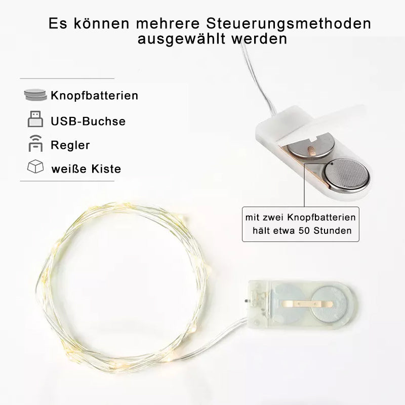 Decorative USB Copper Wire String Lights | Stornfield