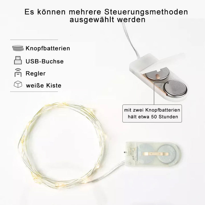 Decorative USB Copper Wire String Lights | Stornfield