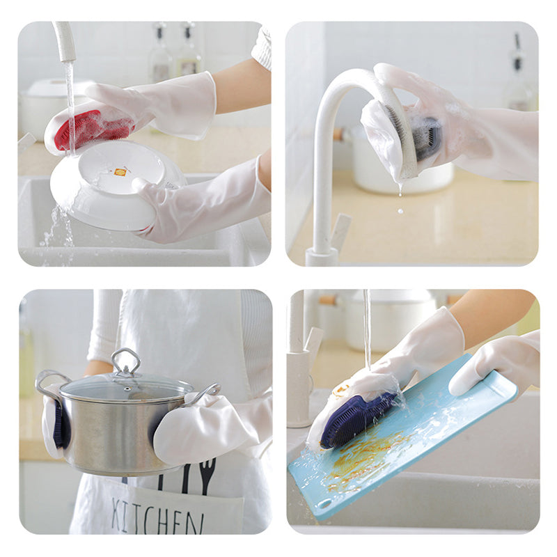 Silicon Dish Scrubber Gloves | Stornfield
