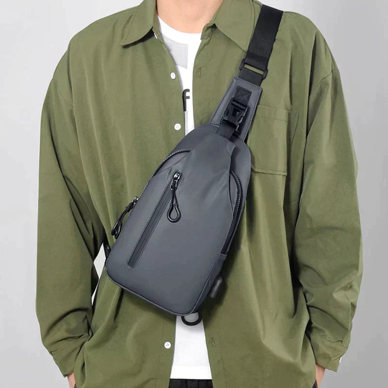UrbanShield Waterproof Shoulder Bag with Anti-Theft Design | Stornfield
