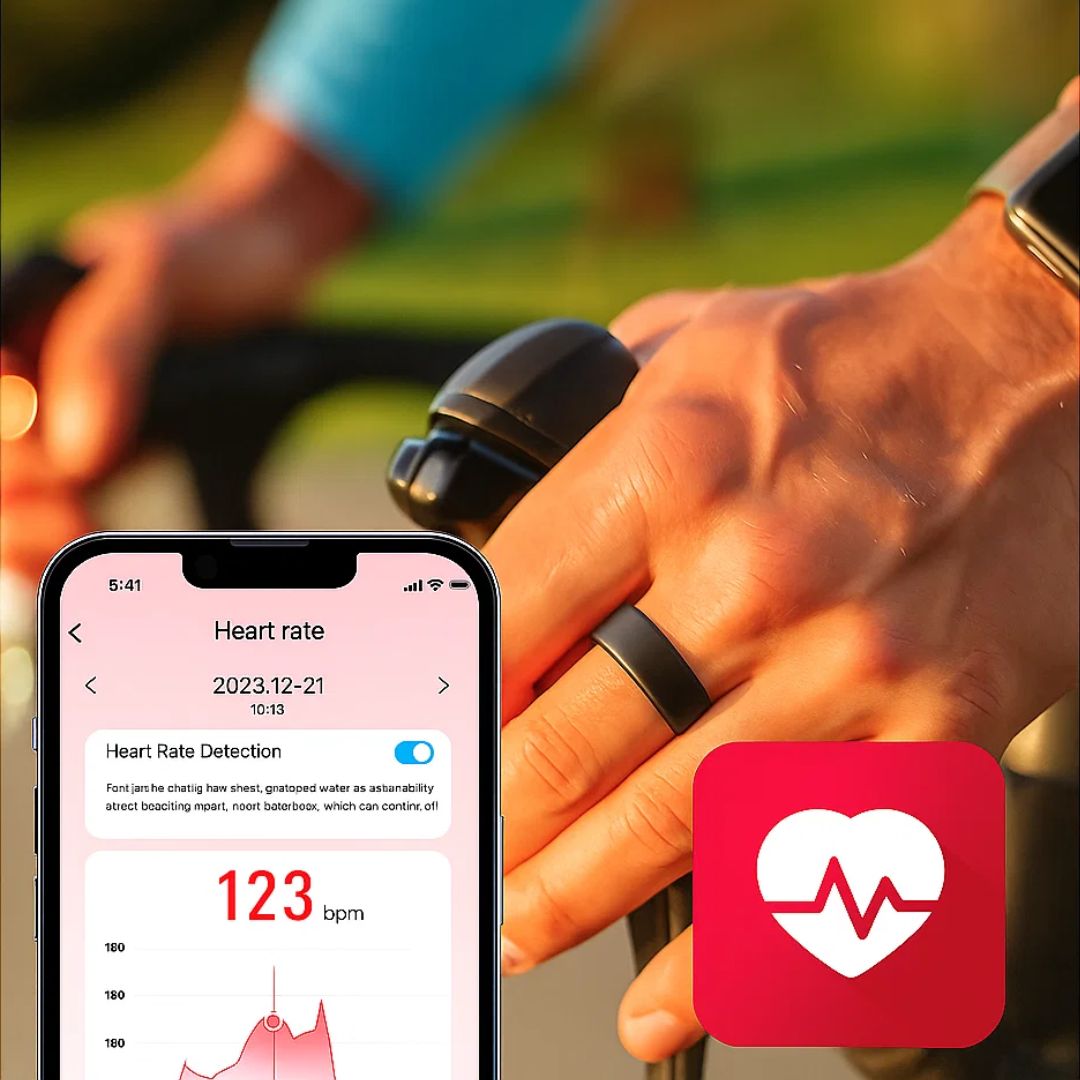 VitalBand Smart Ring - Sleep & Wellness Tracking - Waterproof - Ideal for Active Lifestyles Stornfield