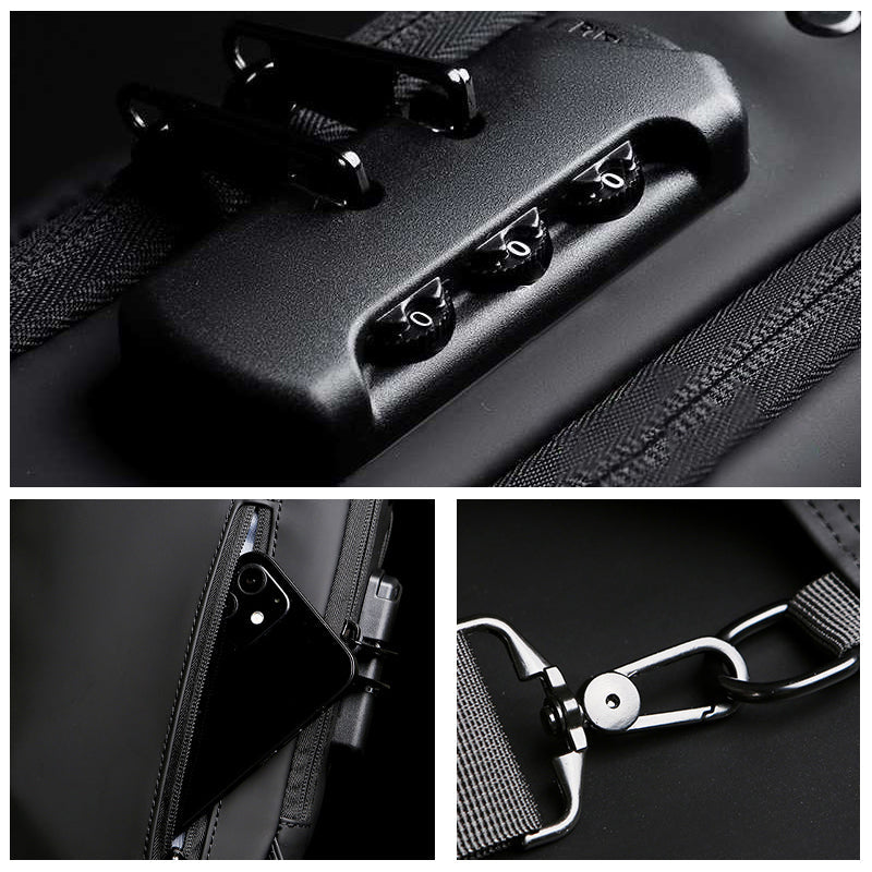 Casual multifunctional anti-theft chest bag for men | Stornfield