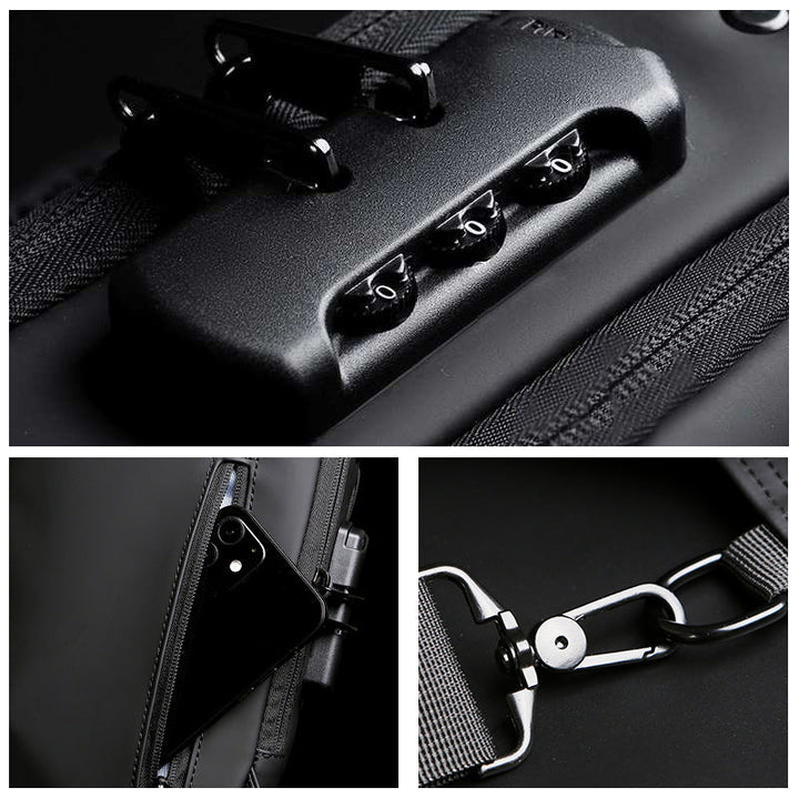 Casual multifunctional anti-theft chest bag for men | Stornfield