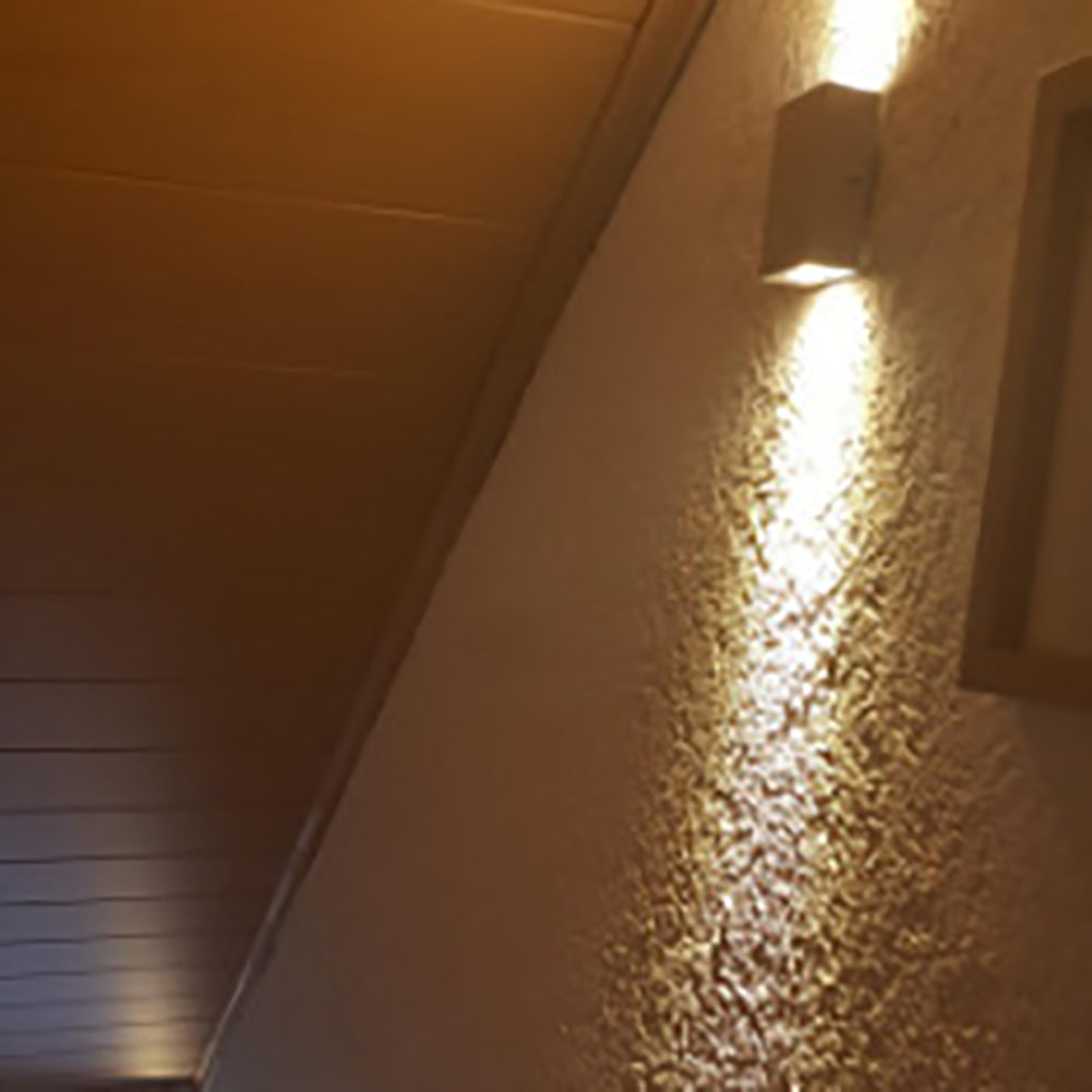 Modern Simplicity Waterproof Aluminum Cubic LED Wall Sconce Lamp For Outdoor Patio | Stornfield