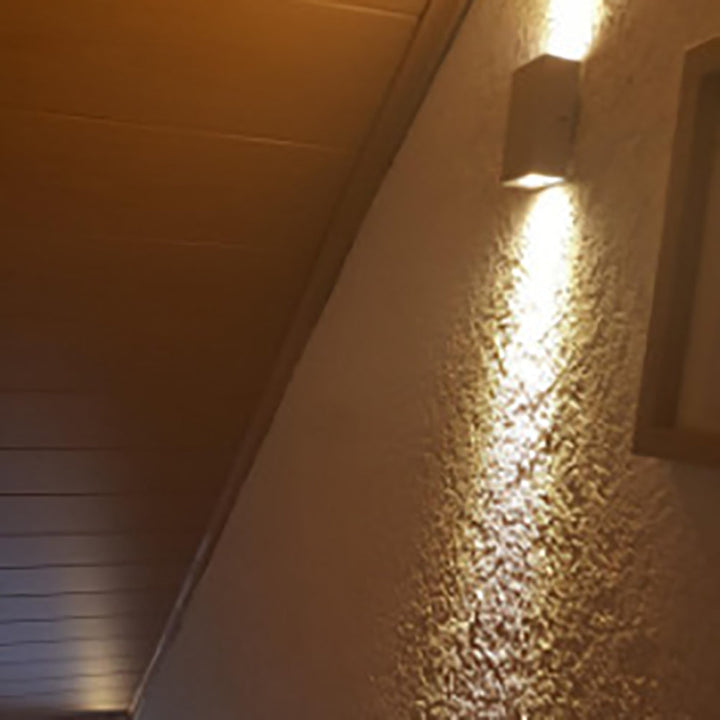Modern Simplicity Waterproof Aluminum Cubic LED Wall Sconce Lamp For Outdoor Patio | Stornfield