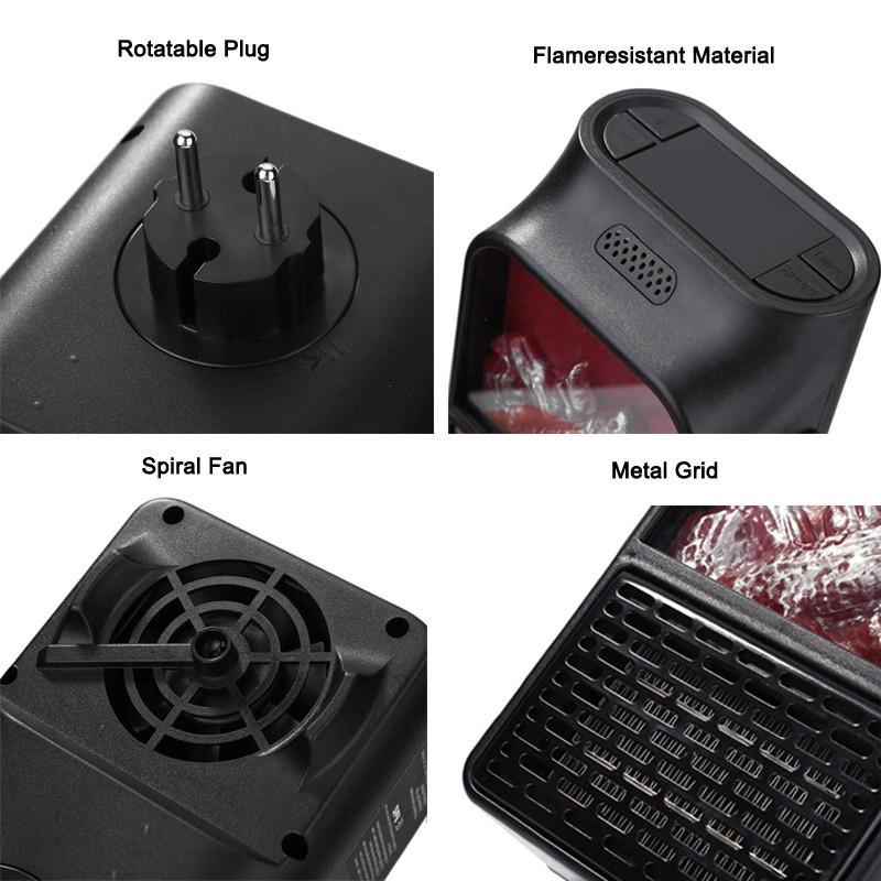 Mini Electric Simulation Fireplace Warmer | Stornfield