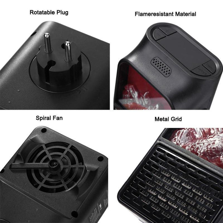 Mini Electric Simulation Fireplace Warmer | Stornfield