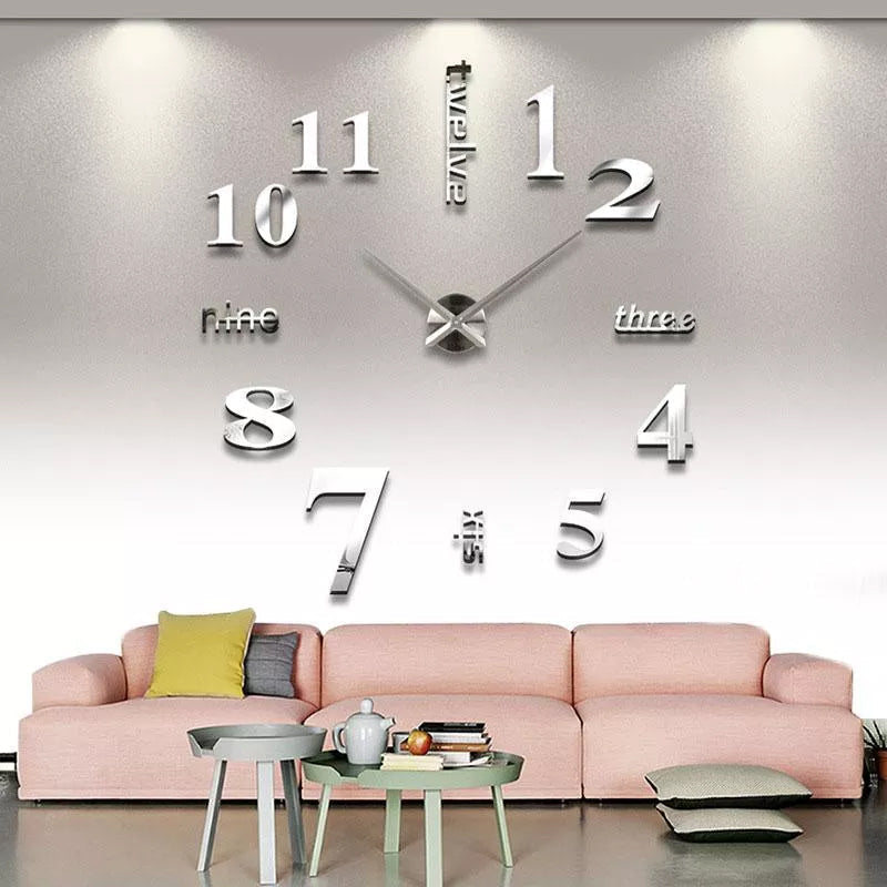 DIY Modern No-Punch Wall Clock | Stornfield