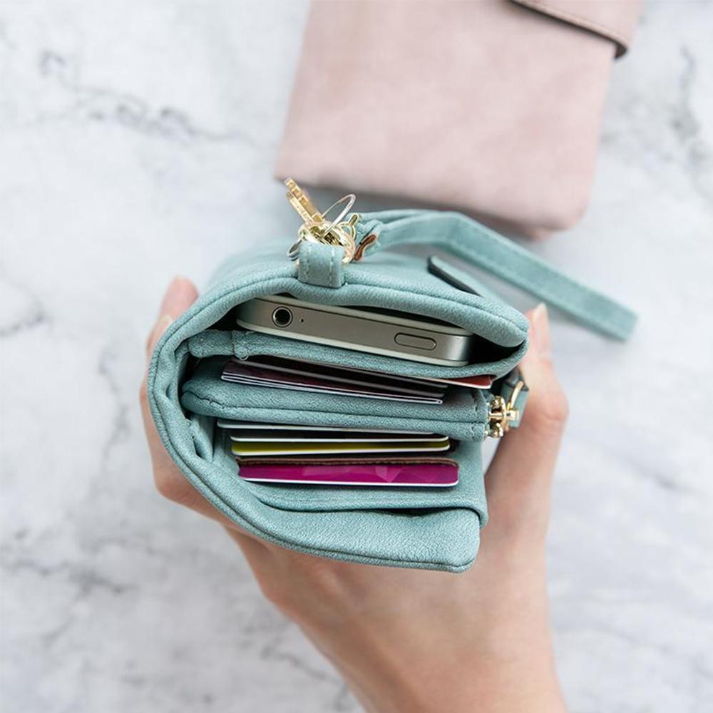 Women three-fold wallet | Stornfield