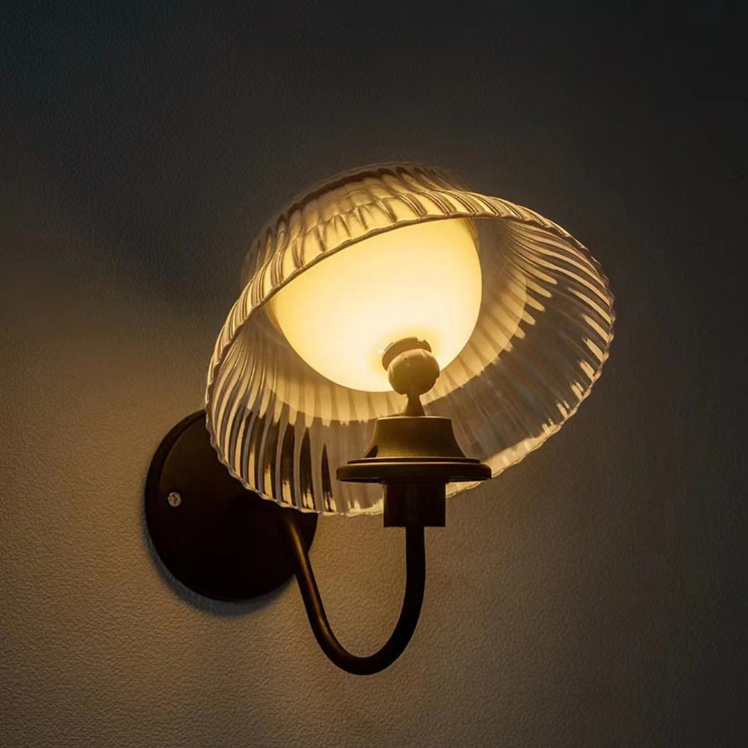 Contemporary Retro Solar Iron Alloy Plastic LED Waterproof Wall Sconce Lamp For Outdoor | Stornfield