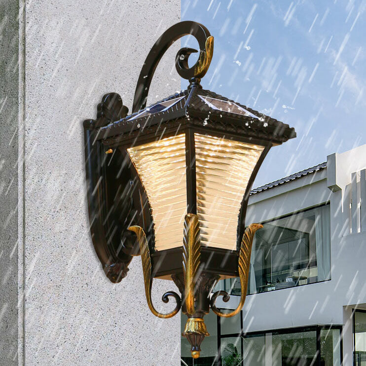 European-style Retro Aluminum Waterproof Outdoor 1-Light Wall Sconce Lamp | Stornfield