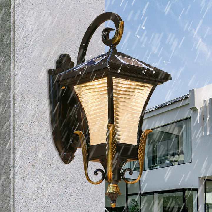 European-style Retro Aluminum Waterproof Outdoor 1-Light Wall Sconce Lamp | Stornfield