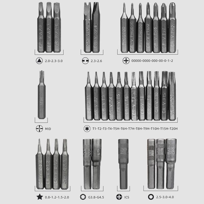 62 in 1 Precision Screwdriver Set | Stornfield