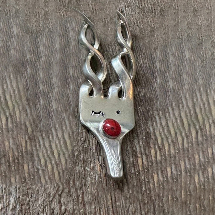 Funny Fork Reindeer Ornament | Stornfield