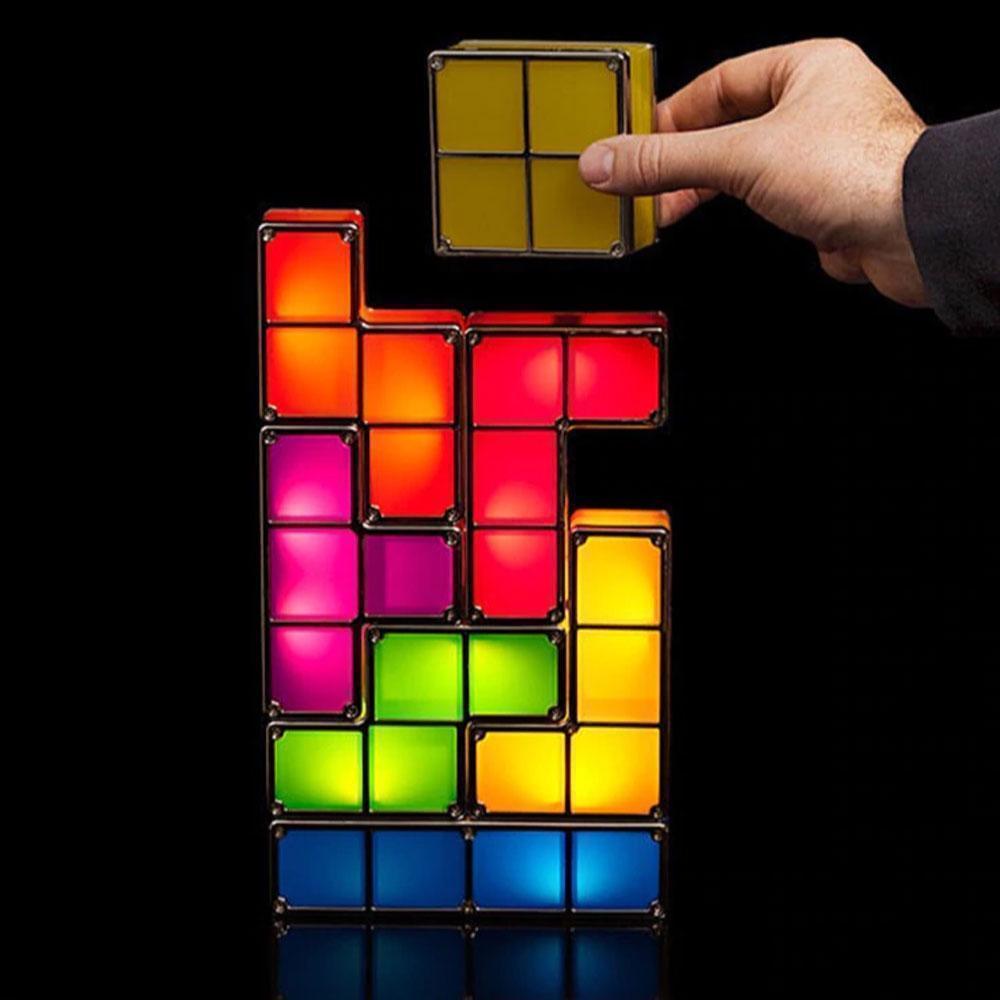 Tetris Stackable LED Night Light | Stornfield