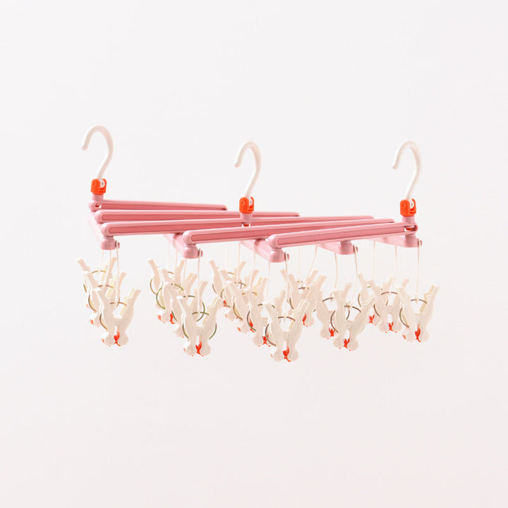 Foldable and multi-functional multi-head drying rack | Stornfield