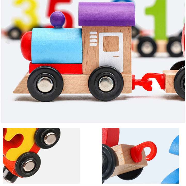 Stornfield Wooden Digital Pull Toy