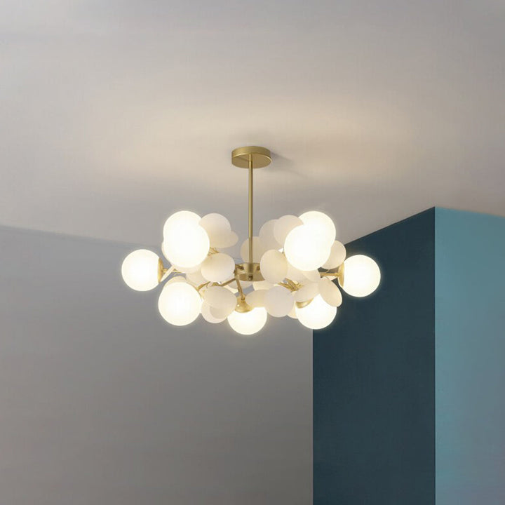 Stornfield | Floral Chandelier Living Room