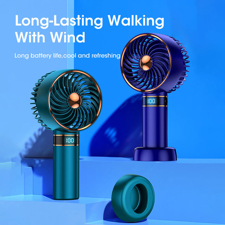 Portable 5000mAh Handheld Mini Air Conditioner Fan | Stornfield