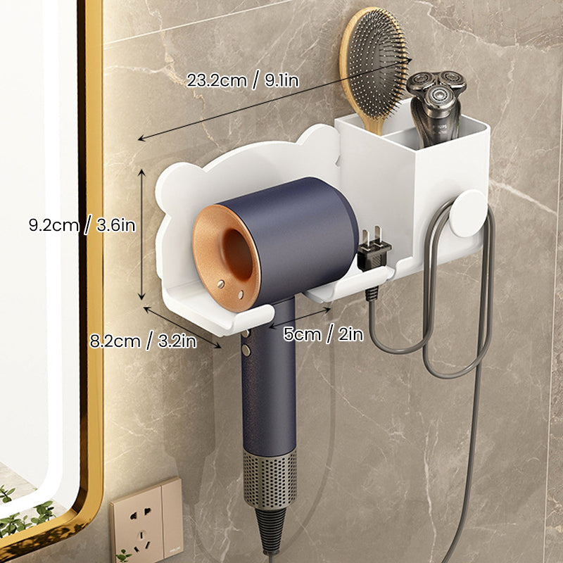 Stornfield | Bathroom Hair Dryer Holder