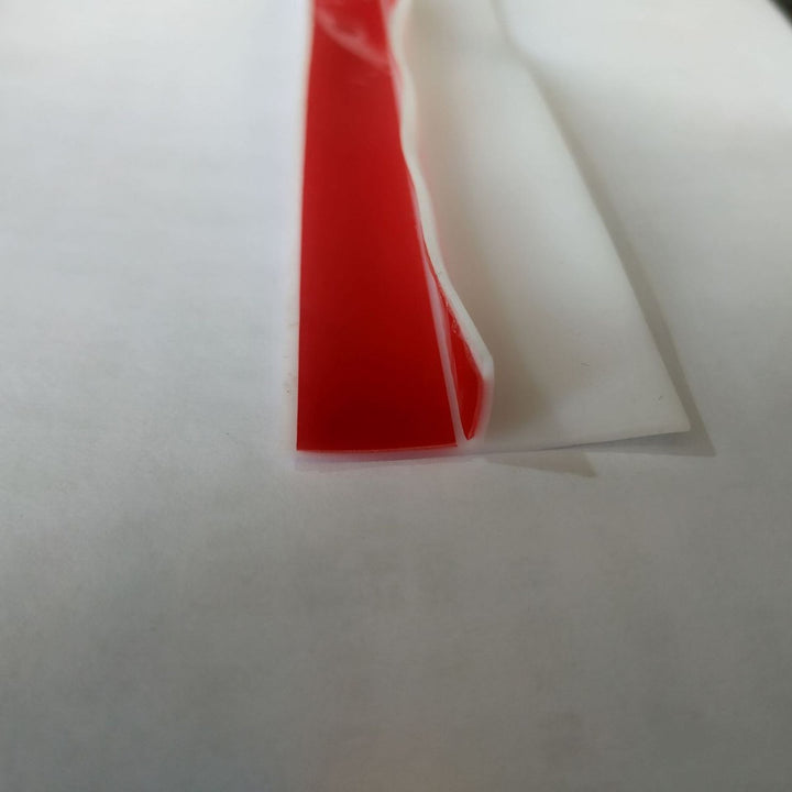 T-profile door bottom seal for glass and wooden doors