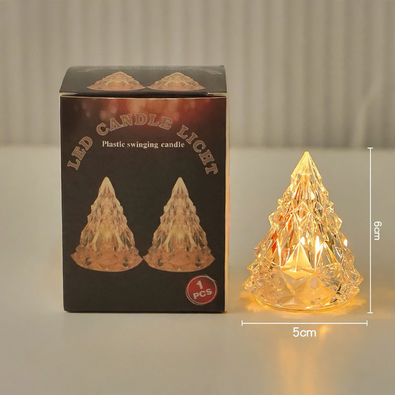 LED-Iceberg-Nightlight, decorative Candle Lamp