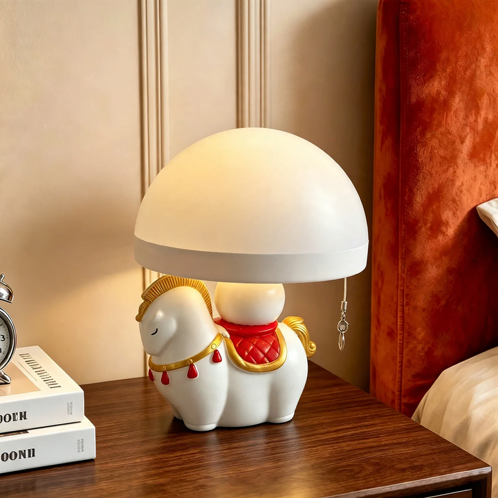 Cute Horse-Jellyfish Table Lamp