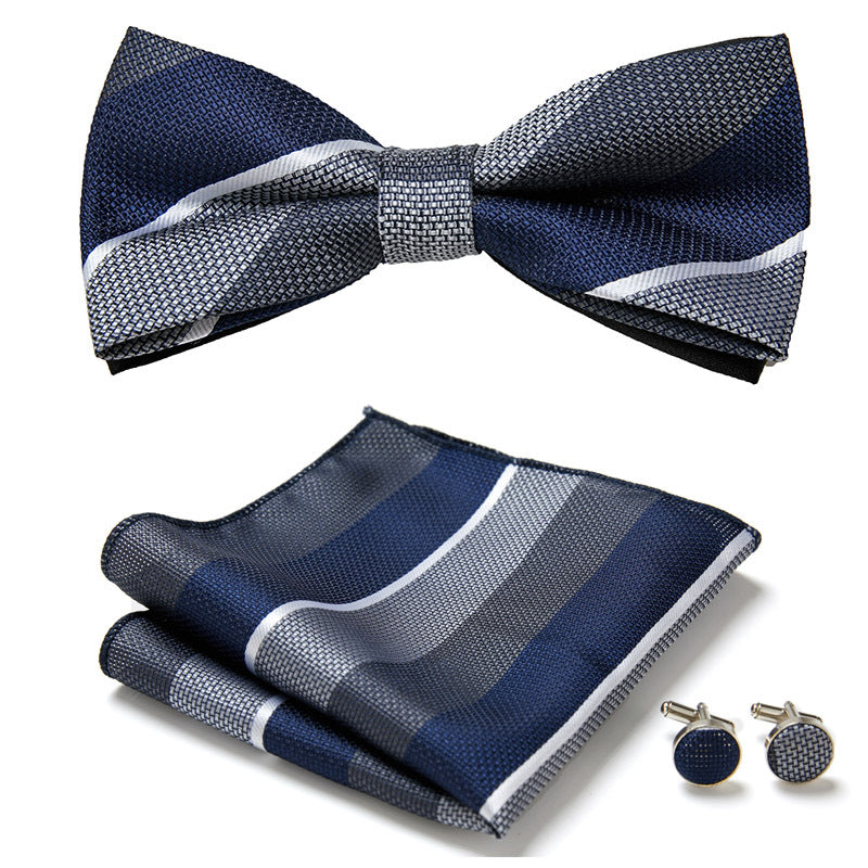 Three-piece set with stylish bow ties Stornfield