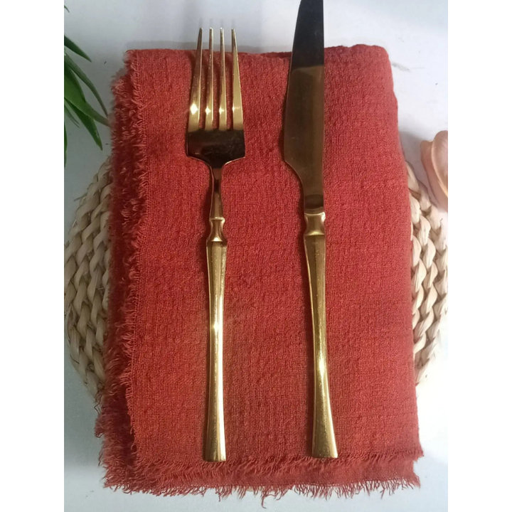 12pcs Cotton Linen Napkins Table Decor Dinner Napkins | Stornfield