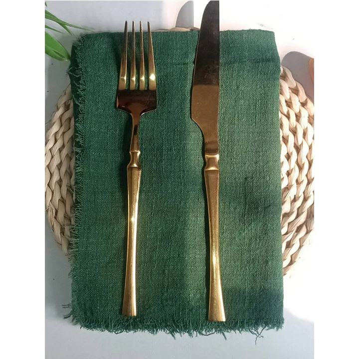 12pcs Cotton Linen Napkins Table Decor Dinner Napkins | Stornfield