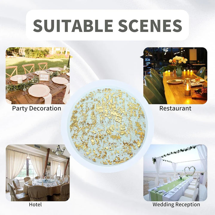 Set of 12 Disposable Gold Coaster Sets Kitchen Tools | Stornfield